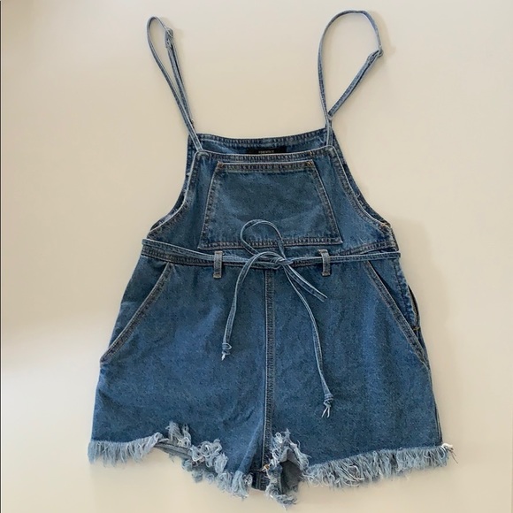Jean short overalls - Picture 2 of 4